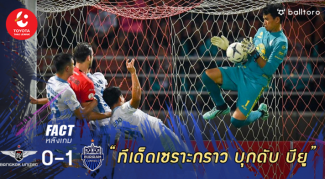 Fact หลังเกม : 5 จุดชี้ชัดทำไม บุรีรัมย์ บุกเปิดซิงเชือด บียู ถึงถิ่น Fact หลังเกม : 5 จุดชี้ชัดทำไม บุรีรัมย์ บุกเปิดซิงเชือด บียู ถึงถิ่น