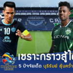 เซราะกราวสู้ได้แน่!! 5 ประเด็นเด็ด บุรีรัมย์ ลุ้นเปิดบ้านอัด ชนบุค ฮุนได