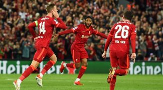 “หงส์แดง”ลิเวอร์พลู เฉือนเอาชนะ “เอซี มิลาน”ไปได้ 3-2 ในศึกยูฟ่าแชมเปี้ยนลีก