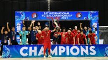 โต๊ะเล็กช้างศึก” คว้าแชมป์ฟุตซอล SAT International FUTSAL CHAMPIONSHIP THAILAND 2021
